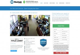 Max Cash Title Loans Website