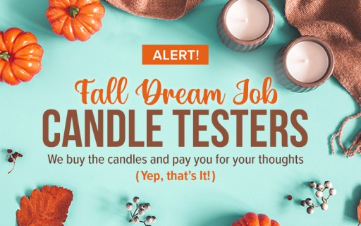Ready for Fall and Flannels? Love Everything Pumpkin Spice? Wishlisted.com is Announcing the Ultimate Fall Contest - It's Paying People to Smell Candles