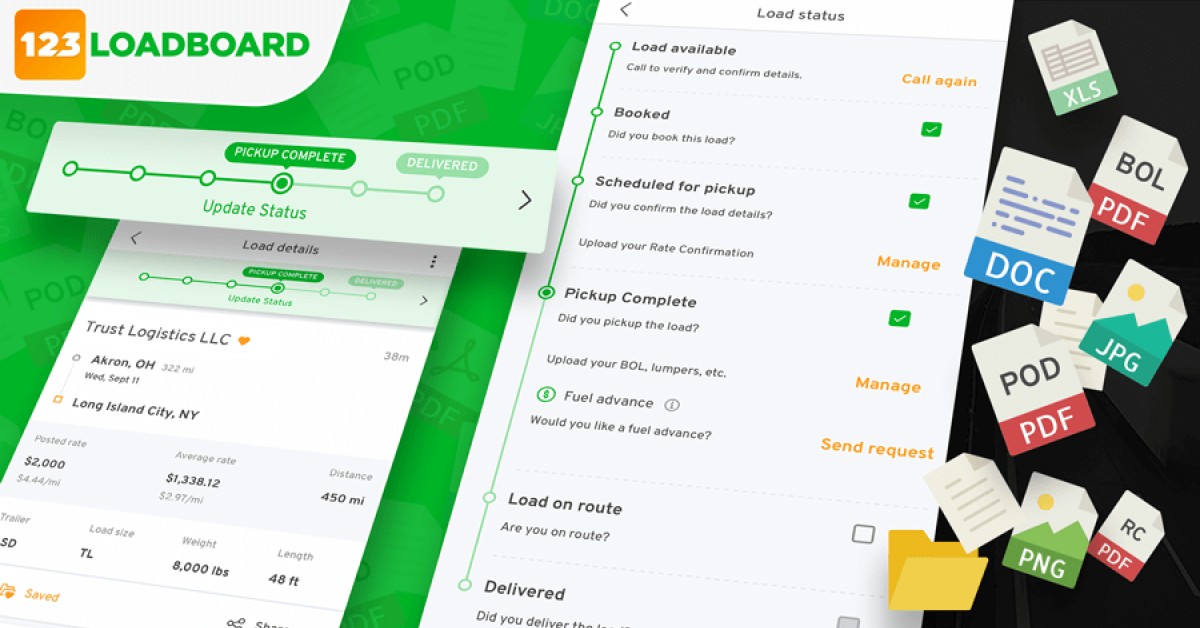 123Loadboard Adds Document Capturing and Load Status Updates to Its ...
