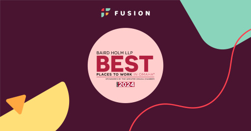 Fusion Wins 2024 Best Place to Work in Omaha Award, Earns Sixth Placement on the List