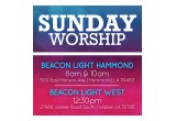 Sunday Worship Times