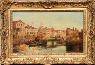 George Clarkson Stanfield Painting