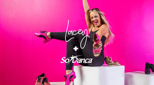Só Dança Collaborates with Renowned Dancer Lacey Schwimmer to Launch a New Spectacular Ballroom Shoe Collection