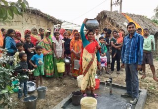Inspire clean water well in Birendranagar, Nepal
