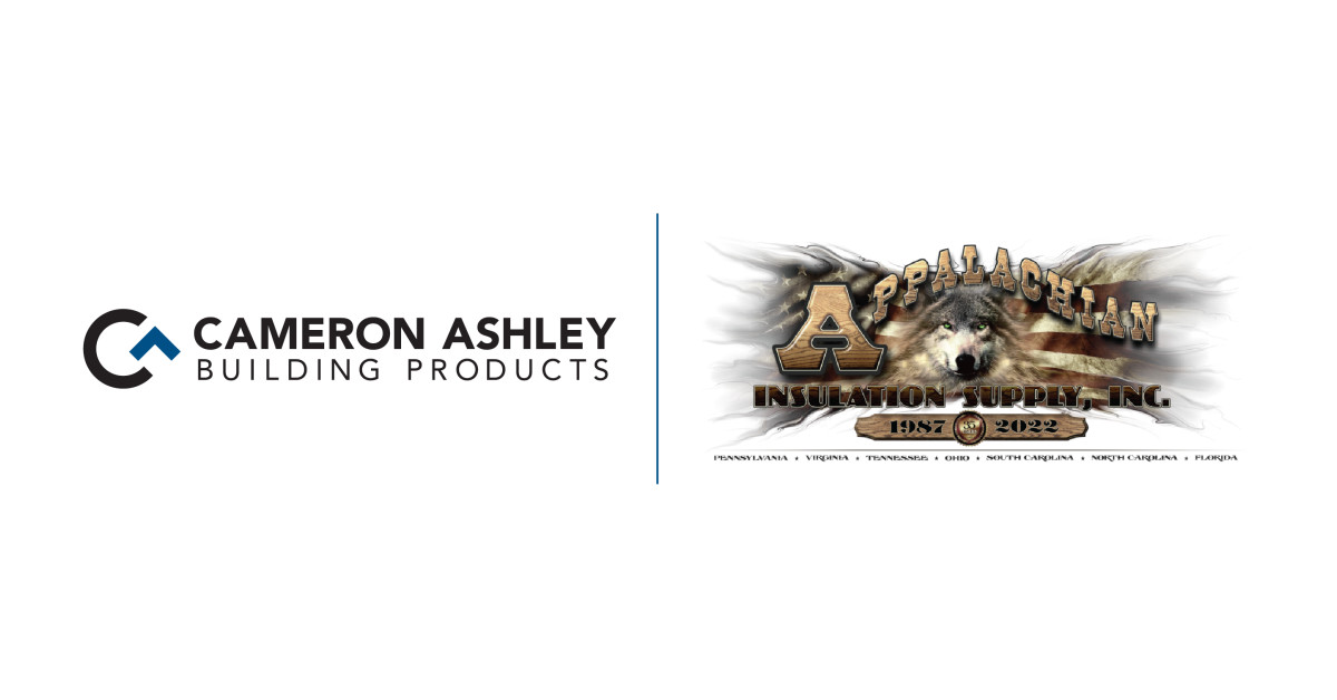 Cameron Ashley Building Products Announces Acquisition of Appalachian Insulation Supply, Inc