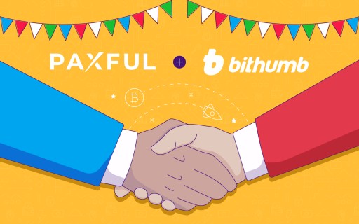 Paxful Teams Up With South Korean Cryptocurrency Giant Bithumb Global