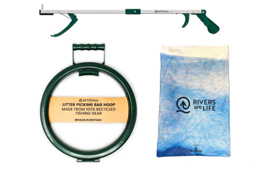 Rivers are Life Launches Partnership With Waterhaul to Provide Litter-Picking Equipment for River Cleanup Efforts