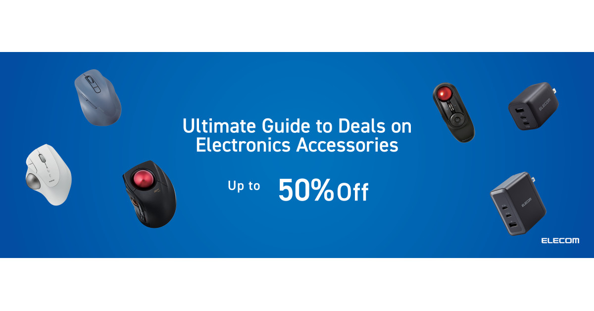 ELECOM Offers Its Ultimate Guide to Electronics Bargain Deals During Early Prime Day and Prime Day