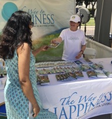 Volunteer from the Church of Scientology Pasadena