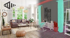 3D Furniture Virtual Lifestyle CGI for Retail