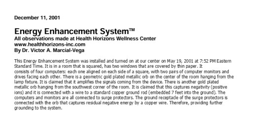 Scalar Energy Chamber Shows Promising Physiological Shifts in Early Clinical Observations