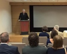 Social Reform Officer of the Church of Scientology Rome emceed a conference on environmental responsibility.
