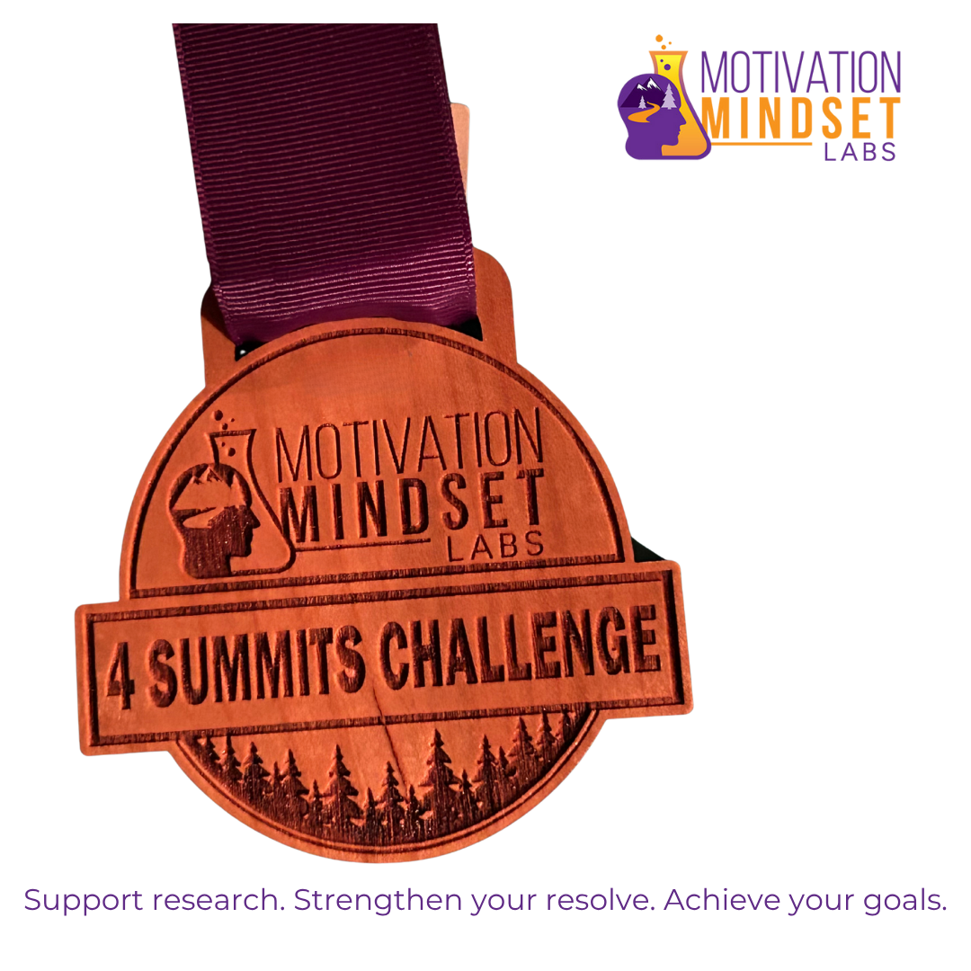 Motivation Mindset Labs 4 Summits Challenge Medal