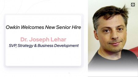Owkin welcomes Dr. Joseph Lehar to the team!
