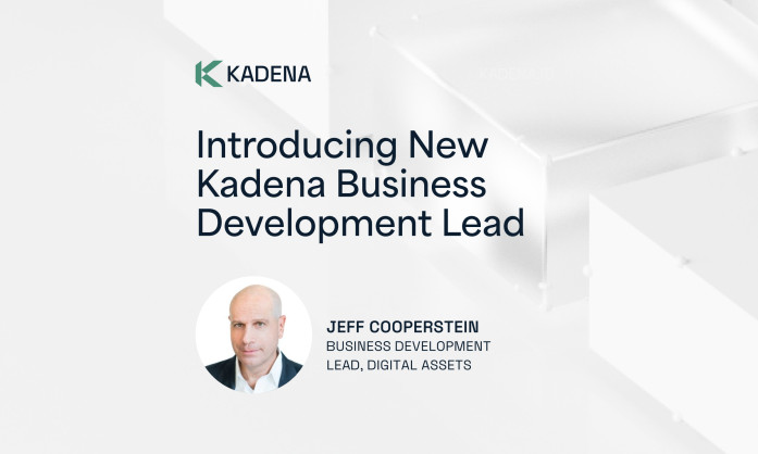 Jeff Cooperstein Named Kadena Business Development Lead, Digital Assets
