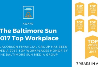 Glass Jacobson Named 2017 Baltimore Sun Top Workplace