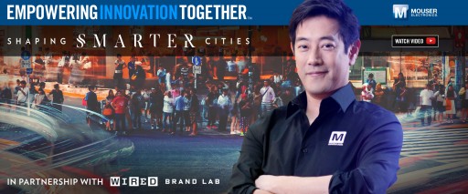 Mouser Electronics and Grant Imahara Discover Innovative Traffic Solutions in Latest Shaping Smarter Cities Series
