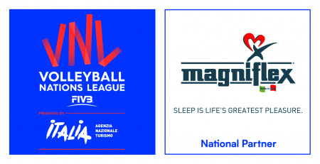 Magniflex National Partner at the Volleyball Nations League