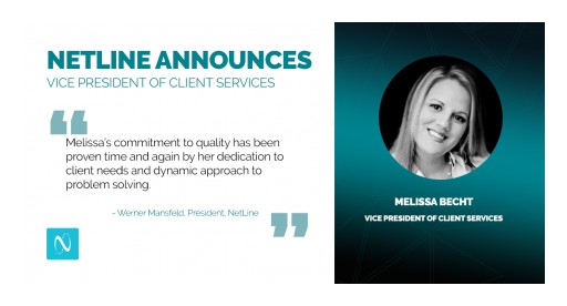 NetLine Announces Appointment of Melissa Becht to Vice President of Client Services