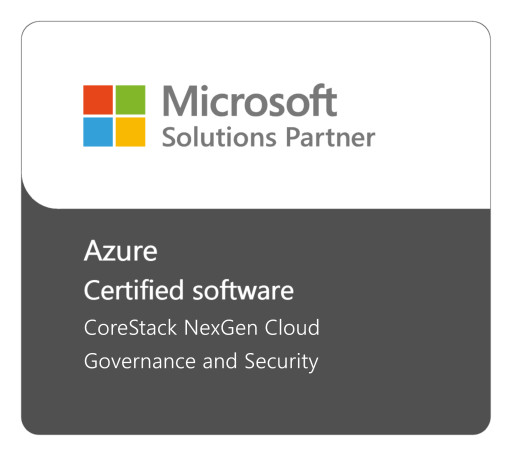 CoreStack Achieves Microsoft Solutions Partner Designation With Azure Certified Software for Its NextGen Cloud Governance and Security Platform