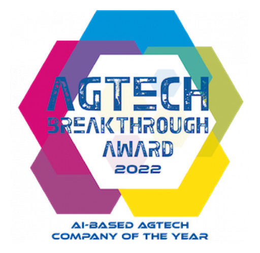 AgEye Technologies Named 'AI-Based AgTech Company of the Year' by AgTech Breakthrough