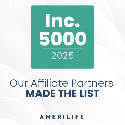 Four AmeriLife Affiliate Partners Named to Inc. 5000's 2025 List of  Fastest-Growing Private Companies