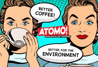 Atomo: Better Tasting Coffee & Better For Environment