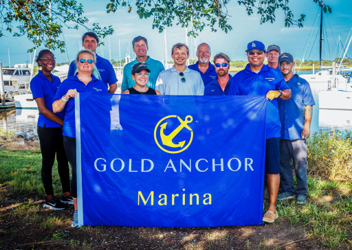 Brunswick Landing Marina awarded Gold Anchor accreditation