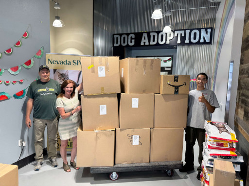 Ambient Edge Delivers 2,000+ Pet Adoption Bags to Support Nevada SPCA's Mission
