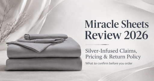 Miracle Sheets Reviews 2026: A Cooling Sheet for Hot Sleepers Tired of Laundry - 24,000+ Reviews, 100-Night Guarantee
