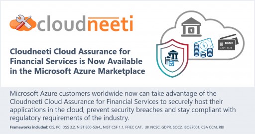 Cloudneeti Cloud Assurance for Financial Services is Now Available in the Microsoft Azure Marketplace