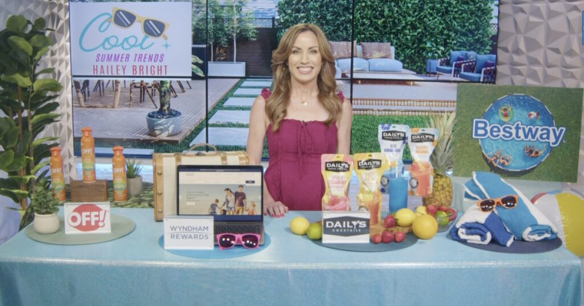Hailey Bright Shares Hot Summer Trends to Keep Cool in 2026 on TipsOnTV