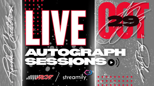 Richard Childress Racing (RCR) and Streamily Partner for Exclusive Livestream Q&A and Autograph Signing With RCR's Kyle Busch, Austin Dillon, and Richard Childress