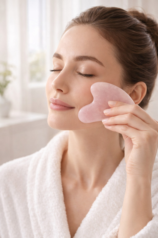 Gua Sha Rose Quartz
