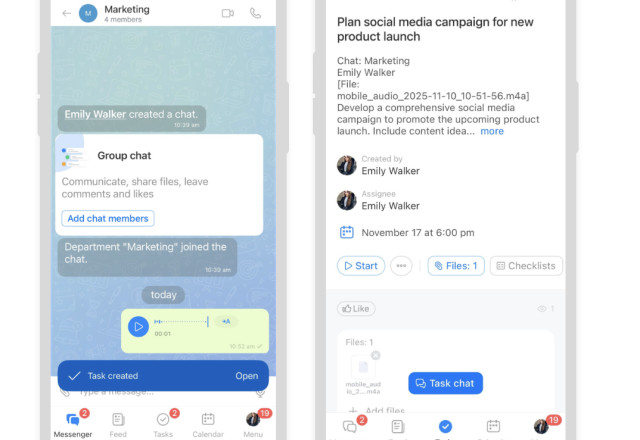 Bitrix24 AI Audio and Video Tasks
