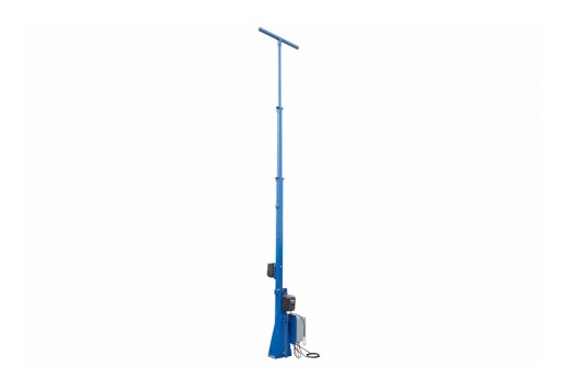 Larson Electronics Releases 20' Fixed Light Mast, 3-Stage Tower, 2 Electric Winches, 360˚ Rotation