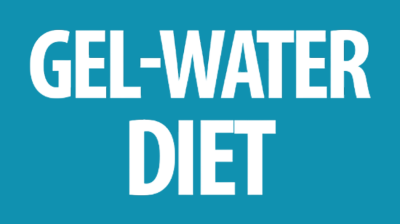 Gel-Water Diet System