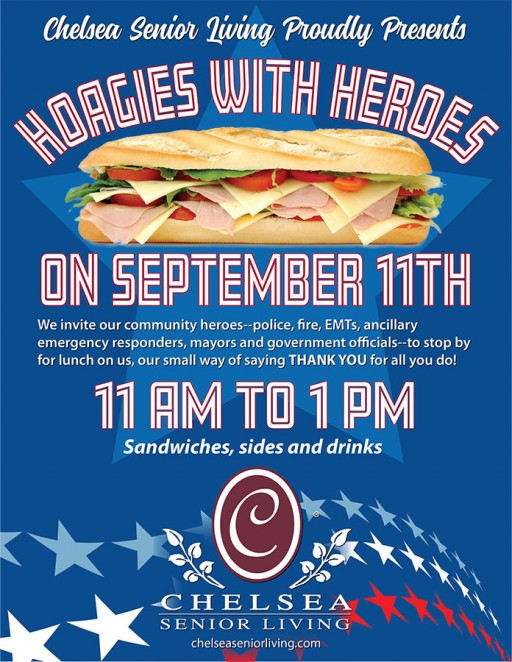 Chelsea Senior Living Honors Local Heroes With Free Lunch on 9-11