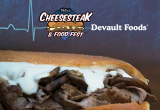 Devault Foods Flatliner Cheesesteak
