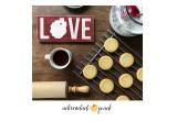 Love Sign with park silhouette by Adirondack Peach