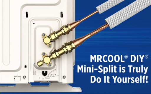 MRCOOL(R) DIY(R) Mini-Split is Truly Do-It-Yourself: Innovative Company Has Only HVAC System That Homeowners Can Install