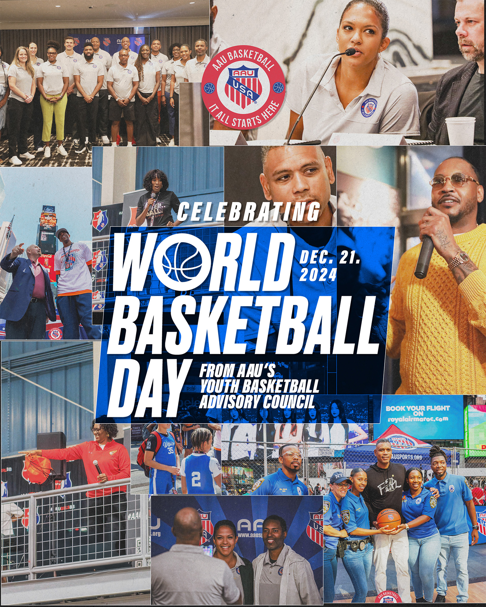 AAU Celebrates World Basketball Day 