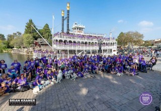 Epilepsy Awareness Day at Disneyland 2019 on the Mark Twain Steamboat