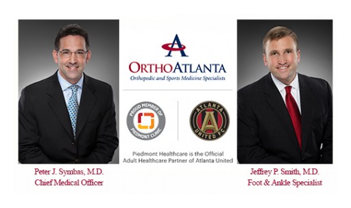 OrthoAtlanta's Peter J. Symbas, MD, is Chief Medical Officer, Atlanta United FC and Jeffrey Smith, MD, Serves Atlanta United 2
