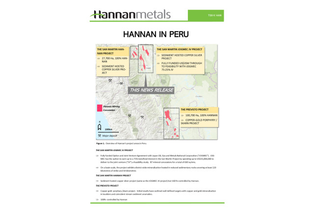 Hannan Metals Ltd., Monday, September 20, 2021, Press release picture