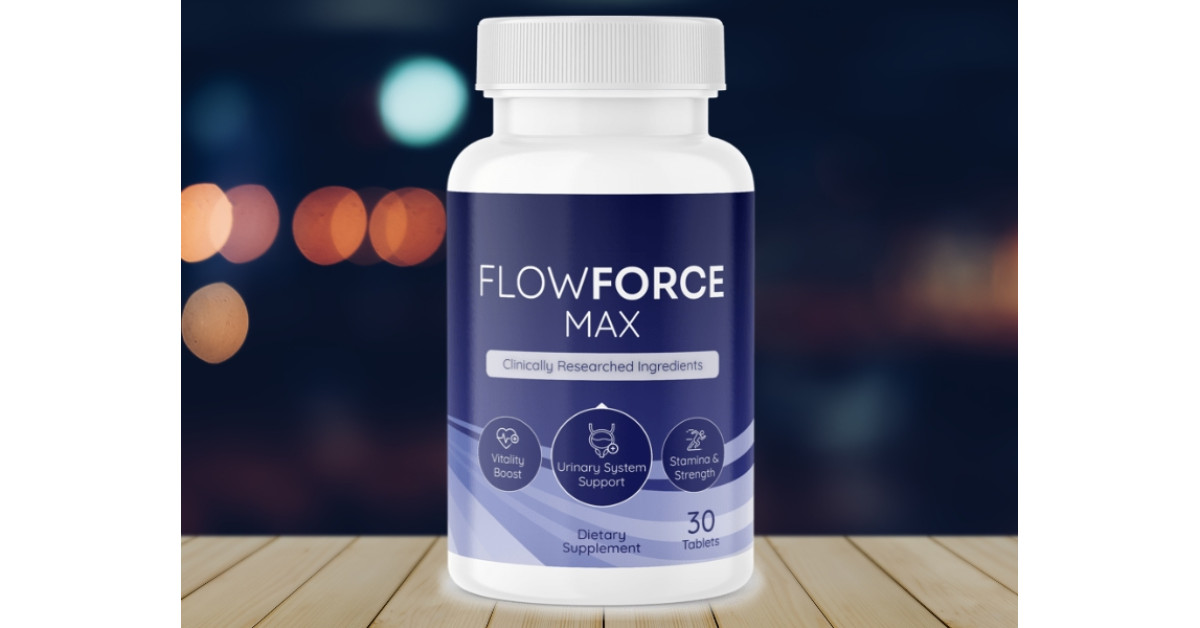 FlowForce Max Review: Natural Prostate Health Supplement Supporting ...