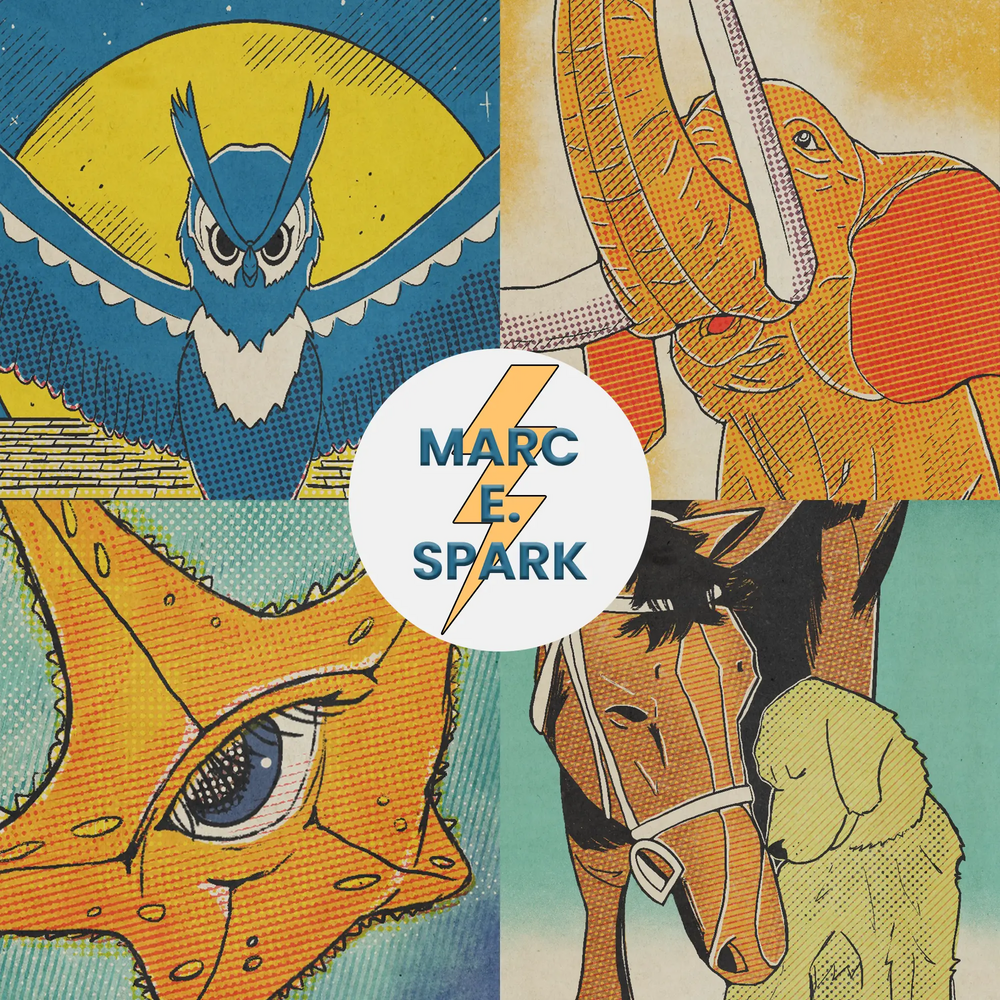 Enchanted Animals: A Glimpse into Marc E. Spark's Art Collection