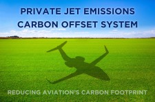 Private Jet Emissions Carbon Offset System