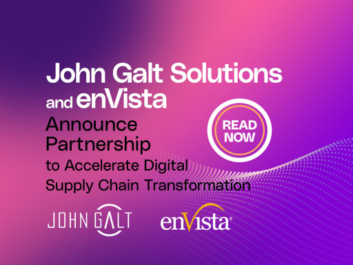 John Galt Solutions and enVista Announce Partnership to Accelerate Digital Supply Chain Transformation