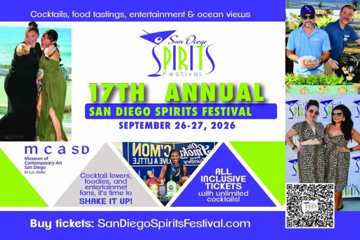 Trybe Spirits Announces Sponsorship of The San Diego Spirits Festival